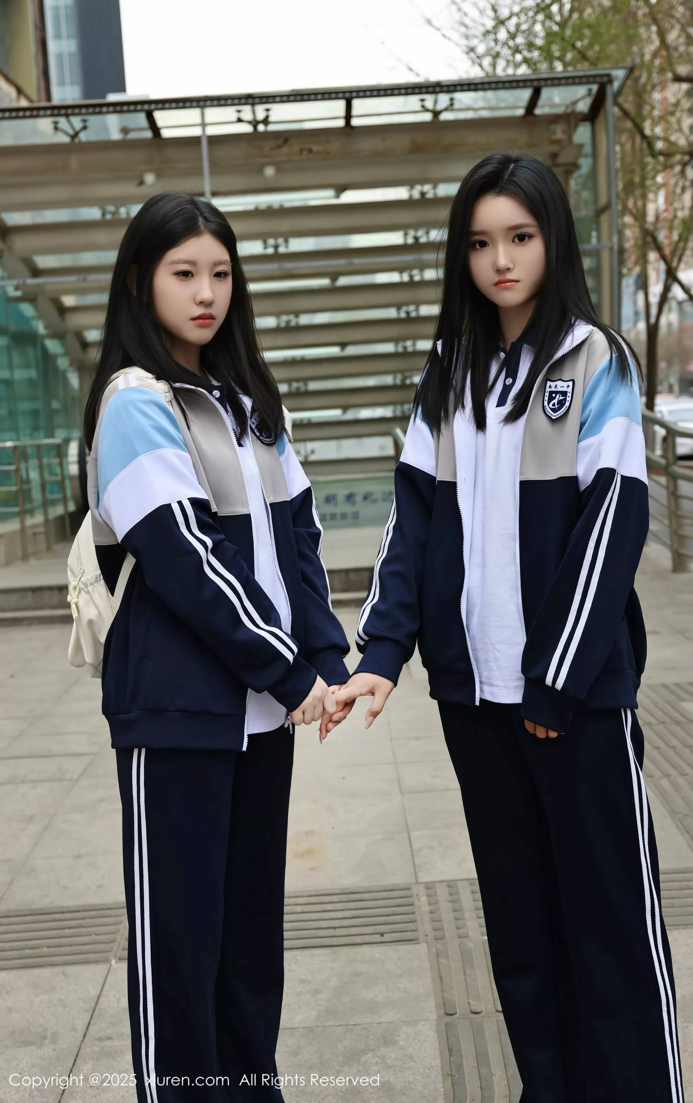 合集美女小芭乐性感蓝色校服露白色内衣秀曼妙身姿绝美写真73P 7