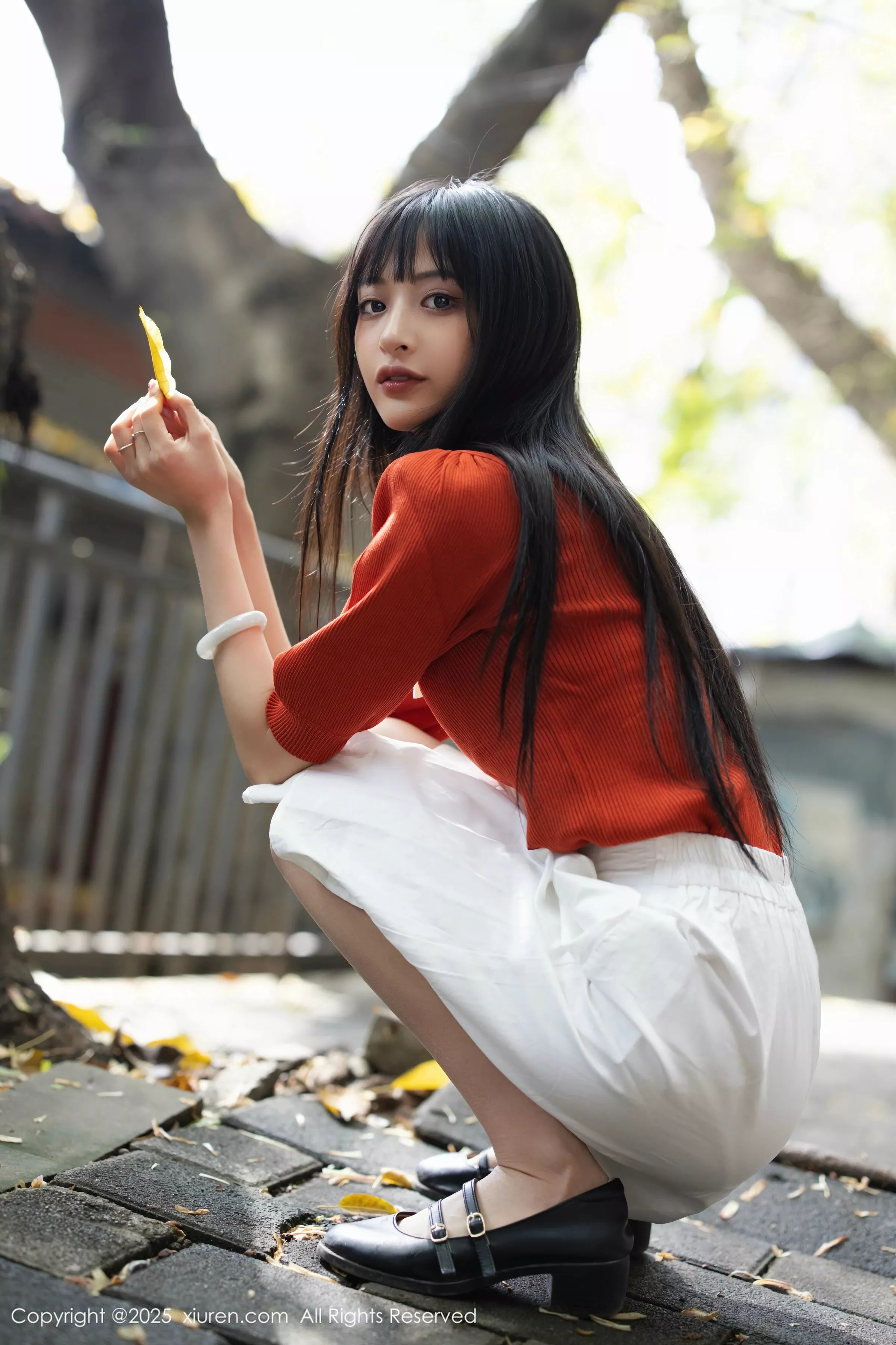 Nogami Yoshiko sexy orange T revealing white lingerie with ultra-thin sheer fabric, showcasing a perfect figure and beautiful photoset 80P | 9 photos visible