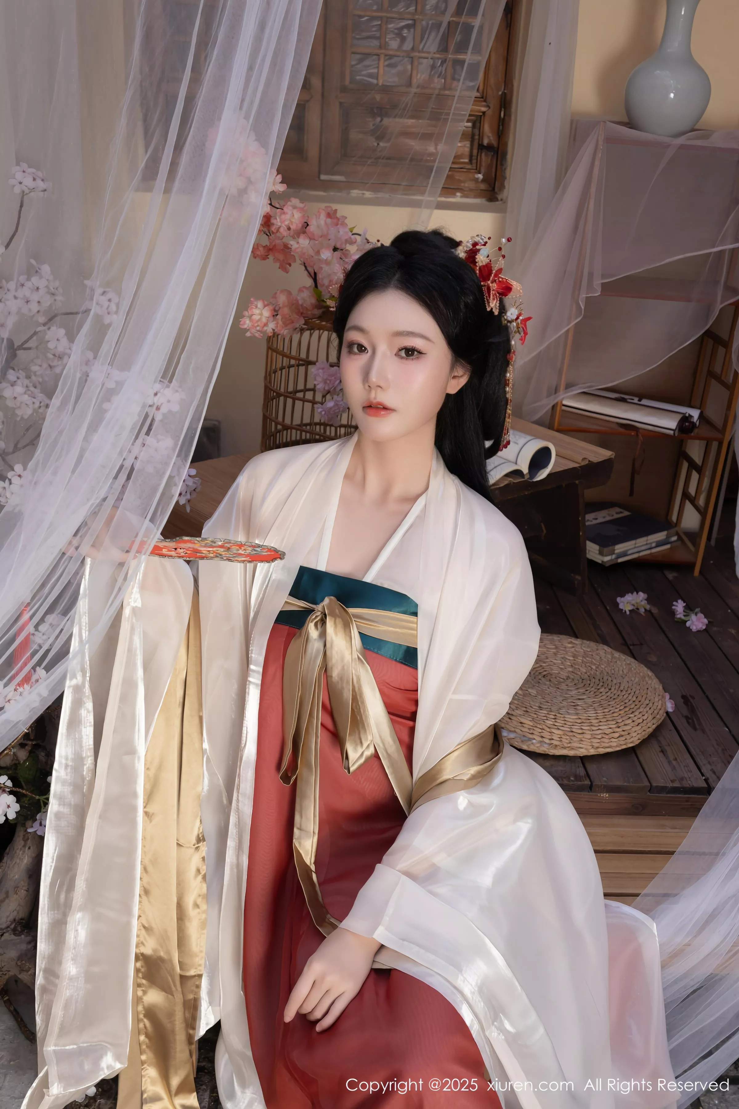 Collection Lu Xuanxuan & Anran anran Passionate Interaction Sheer Gauze Ancient Costume Alluring Gorgeous Photoshoot 80P 4