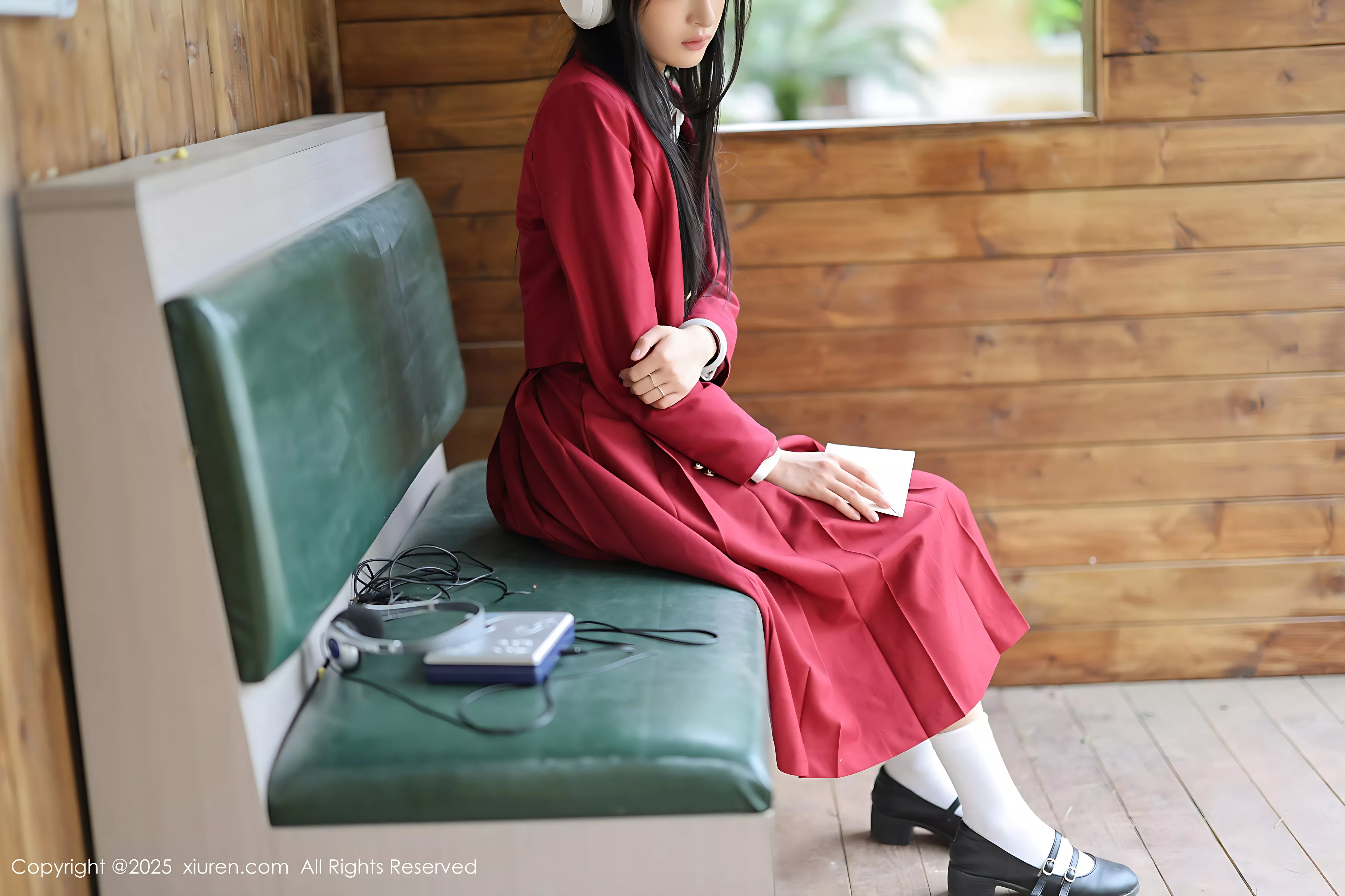 茂木希子性感红色裙子配肉色丝袜秀完美曲线绝美写真82P 3