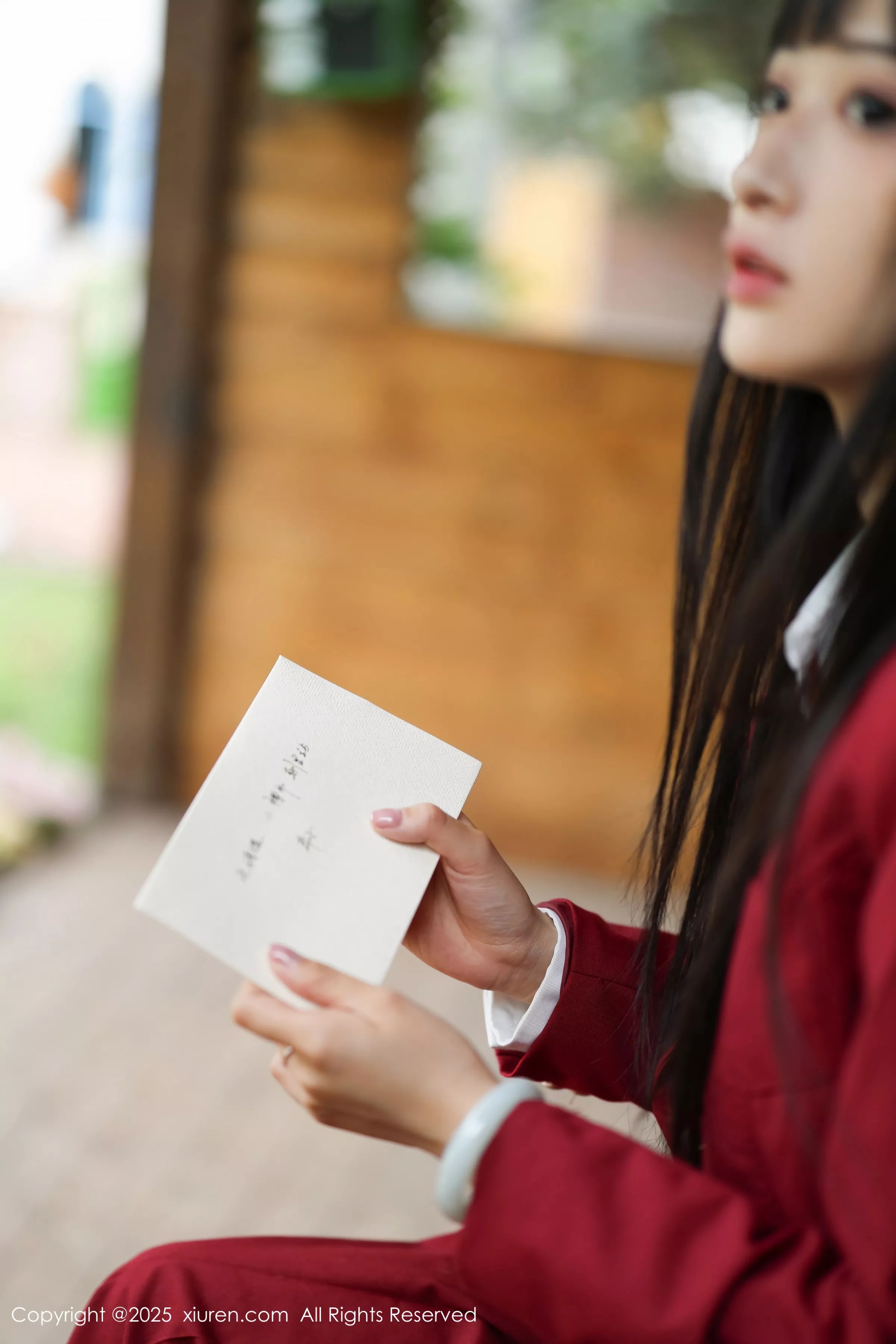 茂木希子性感红色裙子配肉色丝袜秀完美曲线绝美写真82P 6