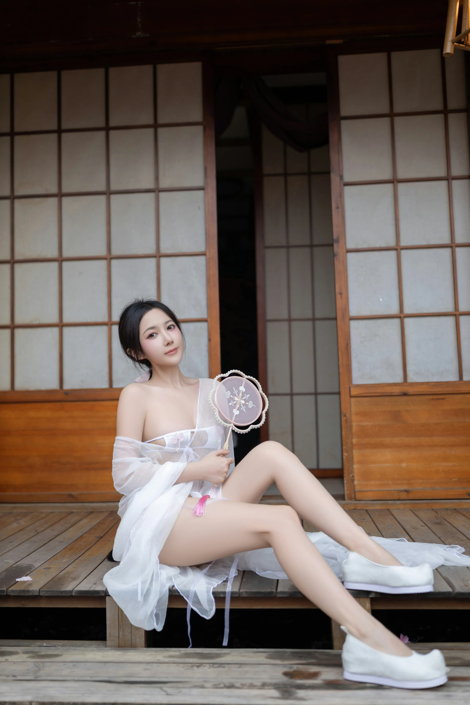 秀人付费 鱼子酱Fish 诱人私拍福利 花想容117P 1